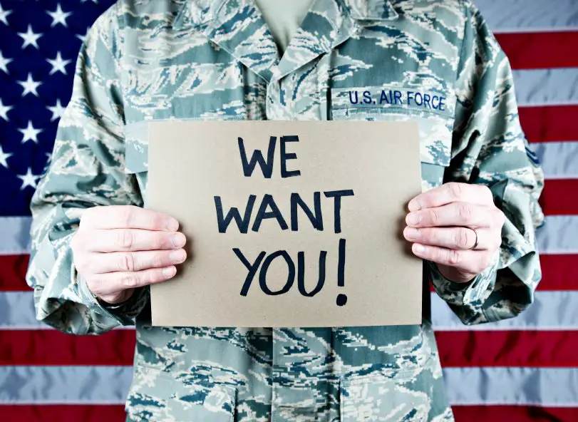 Military Recruitment Shortage 2023 - US Military